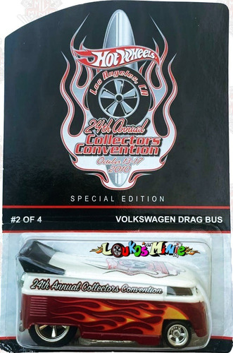 Hot Wheels Volkswagen Drag Bus 24th Annual Collector 1031