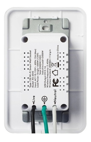 Contacto De Pared Inteligente Wifi | Tuya App