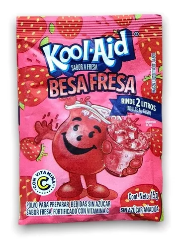 Saborizante Polvo Kool-aid Tropical Punch Sin Azúcar 6 Sobr