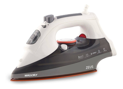 Ferro De Passar A Vapor Zeus Ceramic 220v Mallory Wt