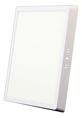 Painel Plafon 25w Led Quadrado Sobrepor Branco Frio 28x28 Cor Branco Morno 110V/220V