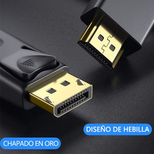 New Displayport Dp Para Cabo Hdmi Para Pc Para Hdtv, 4k 1,8