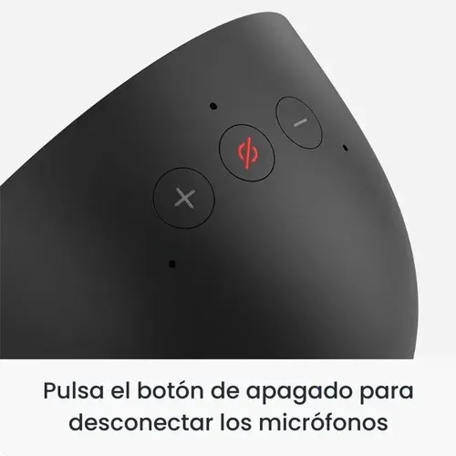Alto-falante Inteligente Amazon Echo Spot 2024 Alexa Preta Preto