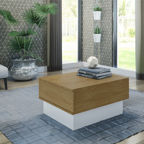 Mesa Ratona De Living Centro Apoyo Combinada Cajon