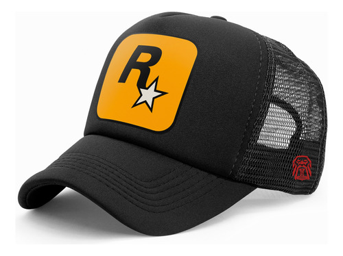 Gorra Trucker  Personalizada Logo Rockstar