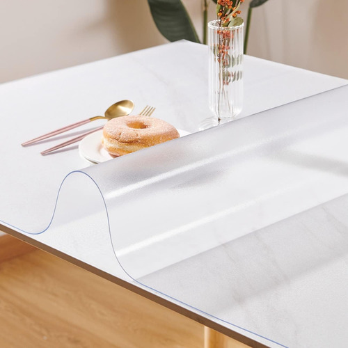 Protector De Mesa Leffora Transparente Pvc 1 X 1.5 M