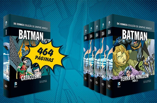 Batman Terra De Ninguém Completo 6 Ed Novo Lacrado Eaglemoss