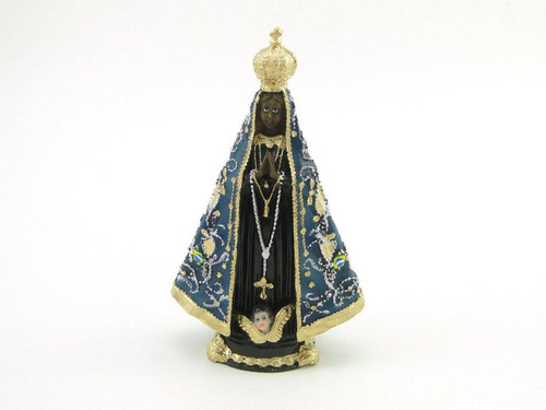 Imagem Nossa Senhora Aparecida Resina 15 Cm