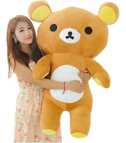 Rilakkuma Peluche 80 Cm Kawaii Cute Mujer Niños Oso E Gratis