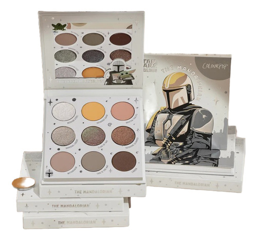 Paleta De Sombras Colour Pop The Mandalorian Multicolor