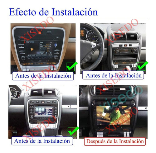 Z Estéreo Porsche Cayenne 2003-2010 Gps Bluetooth Carplay