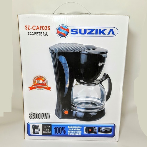 Cafetera Electrica Suzika Sz-caf035 Filtro 12 Pocillos