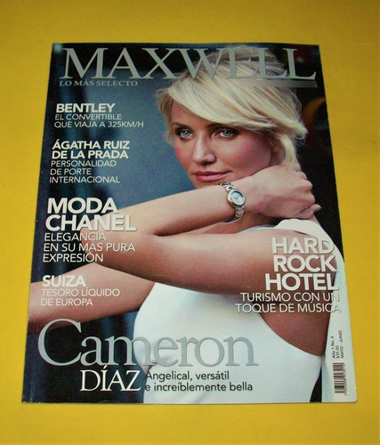 Cameron Diaz Revista Maxwell 2012maria Ines La Academia