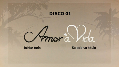 Dvd Novela Amor À Vida Em Hd Com Menu Frete Grátis