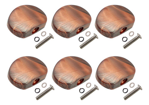 Clavijas De Afinación Para Guitarra De 6 Piezas Teclas