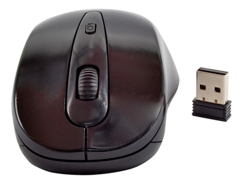 Imagen 2 de 5 de Mouse Inalámbrico Curvo Cod 10589