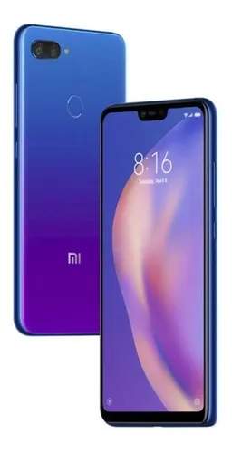 Xiaomi Mi 8 Lite Dual SIM 64 GB aurora blue 4 GB RAM