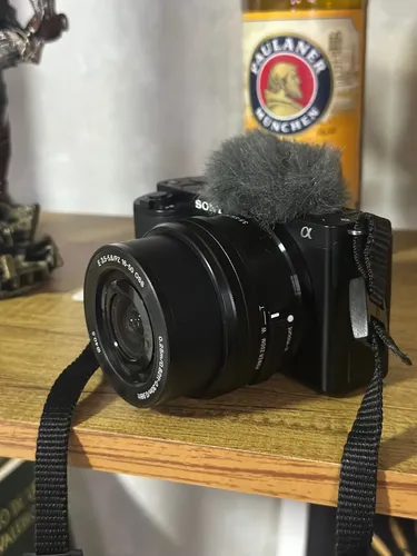Kit Câmera Sony Zv-e10 4k + Lente Extra (sigma 16mm) | MercadoLivre