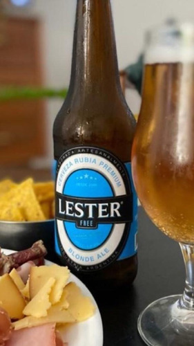 Imagen 7 de 9 de X12 Cerveza Lester Free Blonde Ale 355ml Gluten Reducido