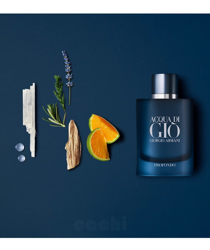 Imagen 2 de 7 de Perfume Acqua Di Gio Profondo Edp Pour Homme 40ml Original