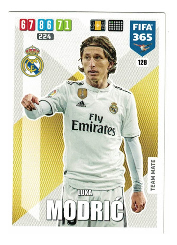 Carta Luka Modric - Fifa 365 2020  Panini