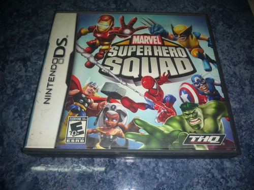 Nintendo Ds 3ds Marvel Super Hero Squad Sin Instructivo