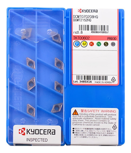 Inserto Giratorio Dcmt070202-hq Pr930 100% Original, 10 Unid