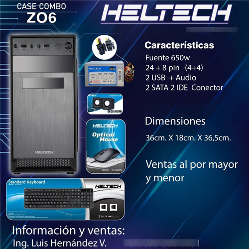 Imagen 4 de 4 de Computador $399 Core I7 3,4 Dd500gb M4g M20 Web O Cpu $289