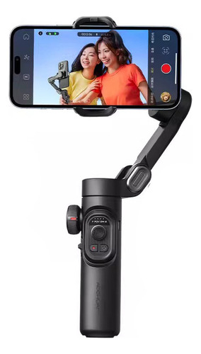 Estabilizador Gimbal Para iPhone Y Android 3ejes Color Negro