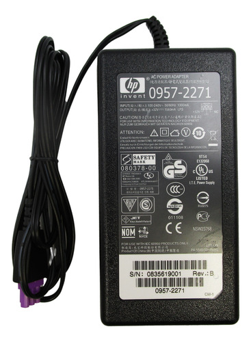 Adaptador De Corriente Impresora Hp Mod 0957-2271 32v 1560ma (Usado)