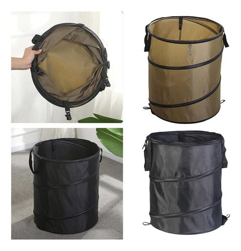 Y 2 Cubos De Basura For Jardiner, Plegables, Reutilizables,