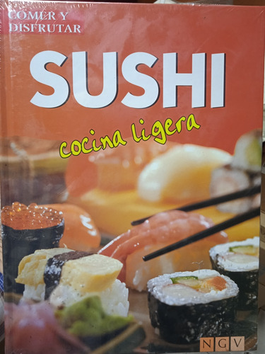 Sushi Cocina Ligera (recetario En Tapa Dura / Nuevo)