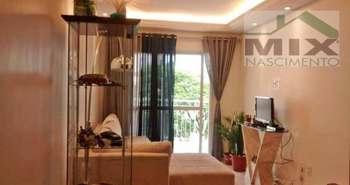 Imagem 5 de 6 de Apartamento Padrão Mobiliado Em Vila Valparaiso - Santo André - 3513