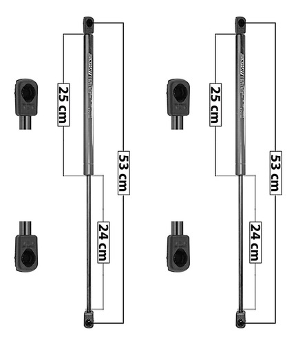 Par Amortiguadores 5ta Puerta Spart Pointer 2003 2004 2005