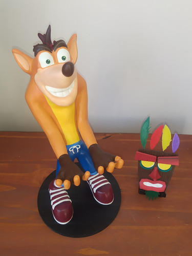 Soporte Crash Bandicoot Joystick Y Celulares Ps4 Xbox