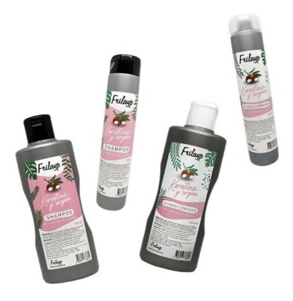Imagen 6 de 7 de Shampoo Keratina Y Argan Frilayp X370ml