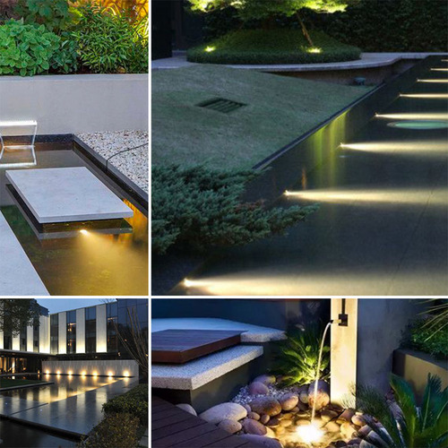Lámpara Exterior, Lámpara Led Para Jardín, Piscina, Luz Led