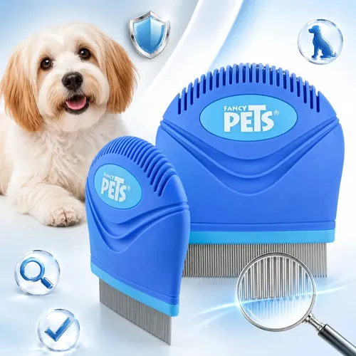 Peine Antipulgas Metálico Fancy Pets