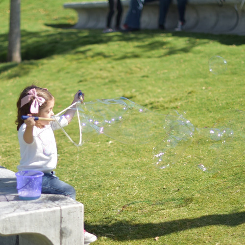 Burbujas De Jabón Gigantes Para Niños, Juguete Todo En Uno