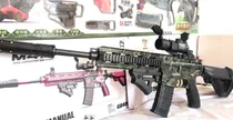 Comprar M416 Rifle Automatica Hidrogel Camuflaj Pistolas Replica 1:1