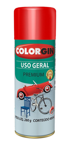 Colorgin Uso Geral Cores Metálicas