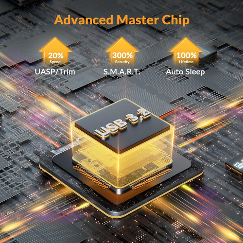 Idsonix M.2 - Adaptador De Carcasa Nvme Diseño Integrado Con