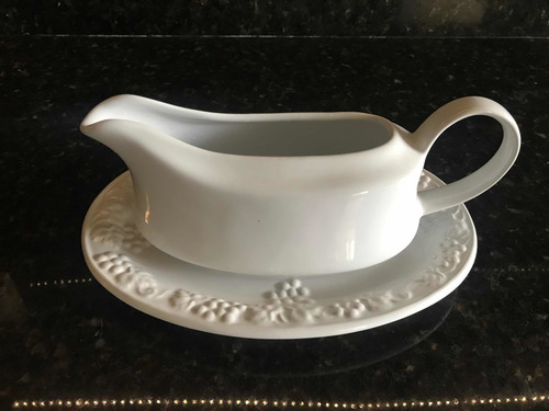 Salsera Blanca Marca Mayfair & Jackson (Usado)