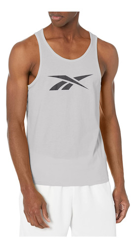 Reebok Camiseta Sin Mangas Con Logo Vectorial Estándar Para 