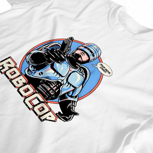 Imagen 2 de 6 de Remera Algodón Robocop 6