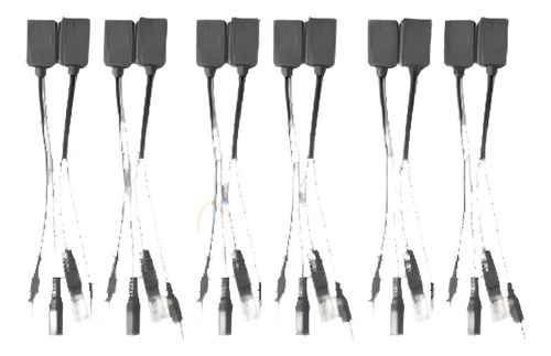 5 Sets Sobre Ethernet Pasiva Poe Adaptador Inyector De Corri