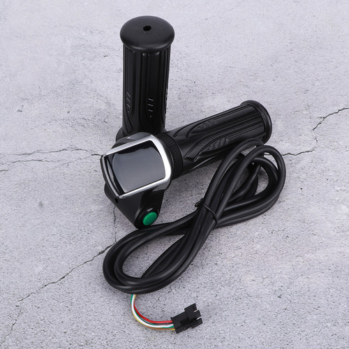 Acelerador De Bicicleta Eléctrica, Pantalla Lcd De Cantidad,