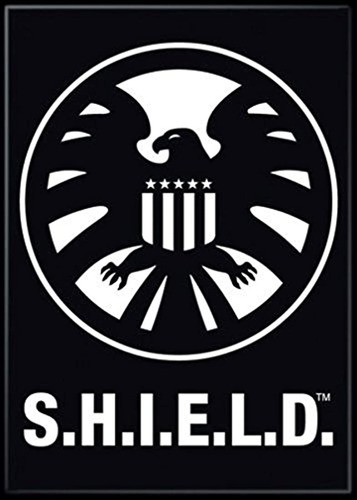 Imán Para Nevera Marvel Comics S.h.i.e.l.d, Insignia