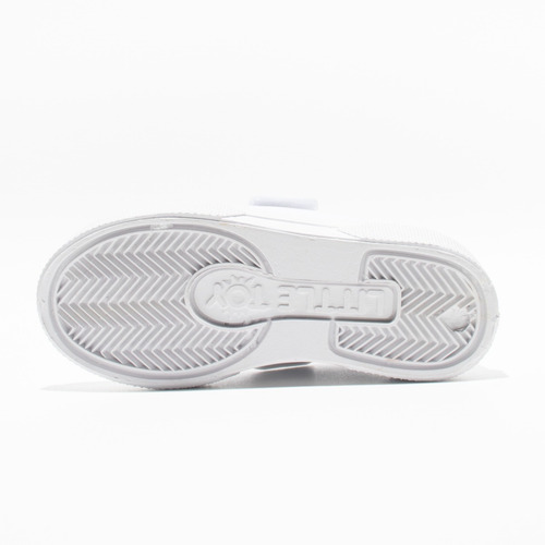 Zapatilla Escolar Blanca Abrojo Toy (21 Al 27) Art 1145b