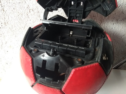 Antiguo Radio Cassette En Forma De Balón Coca-cola Akura S10 (Usado)